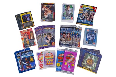 Lot 316 - A collection of Doctor Who trading cards