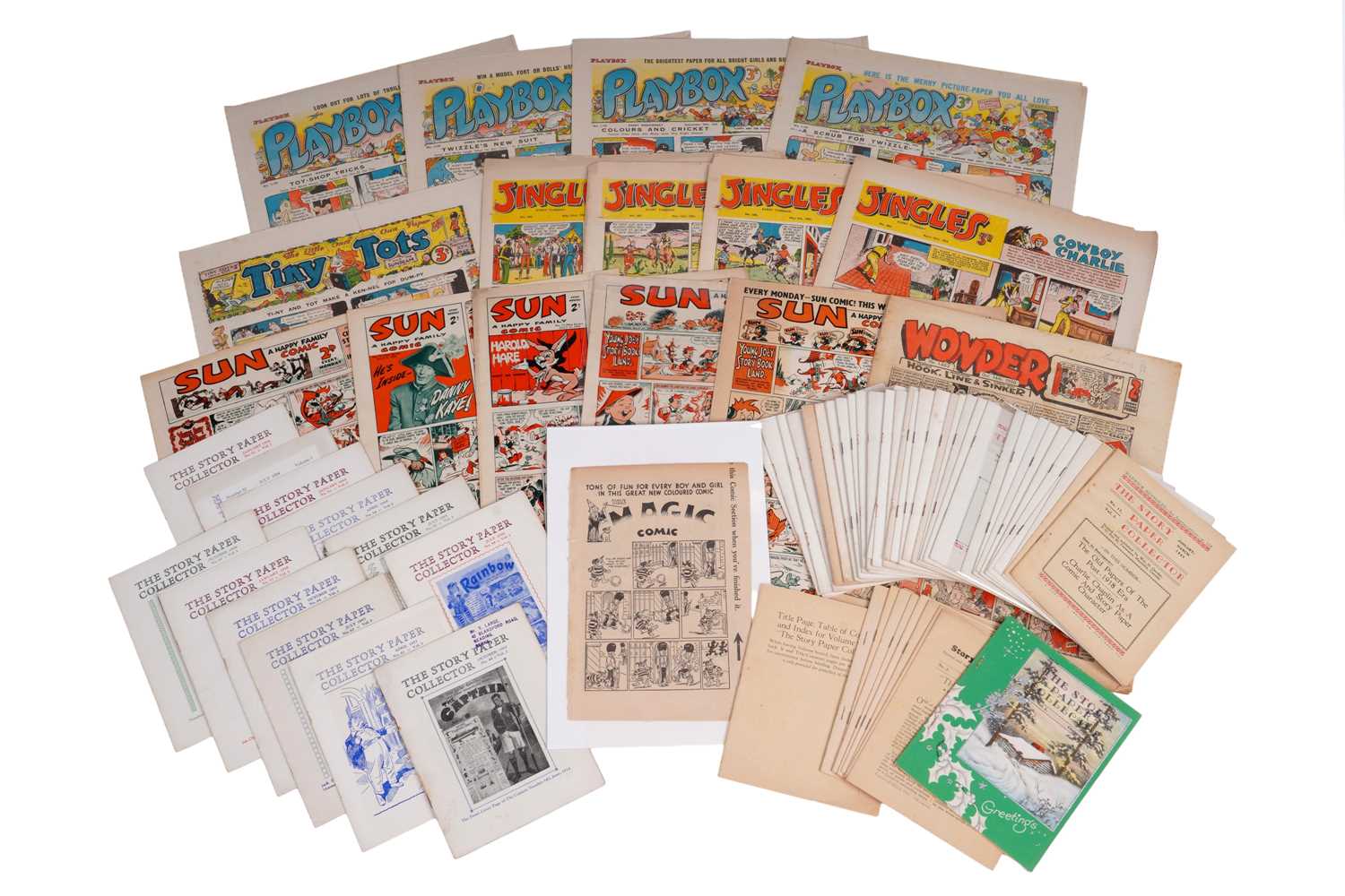 Lot 52 - Early British comics and collector’s magazines