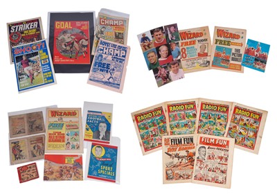 Lot 41 - British football comics, issues no’s. 1; and others