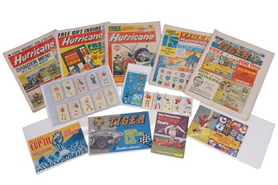 Lot 248 - Tiger and Hurricane Comics and giveaways