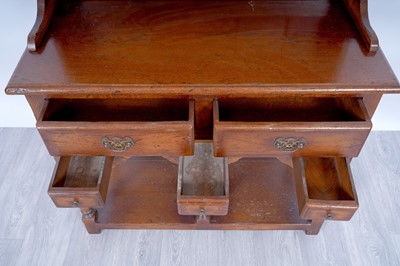 Lot 9 - Batheaston Furniture: a miniature 18th Century style oak dresser