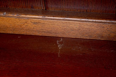 Lot 9 - Batheaston Furniture: a miniature 18th Century style oak dresser
