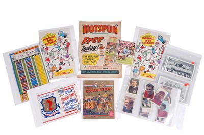 Lot 254 - The Hotspur and Valliant Football and Coronation giveaways