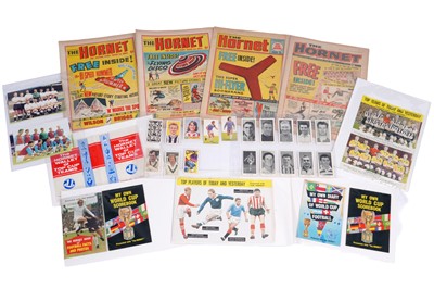 Lot 255 - The Hornet Comic and football giveaways