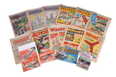 Lot 251 - The Hotspur; and other comics, some with giveaways