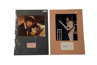 Lot 307 - A collection of Doctor Who photographs and signatures