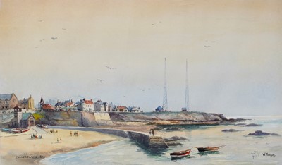 Lot 400 - William Fergie - Cullercoats Bay | watercolour