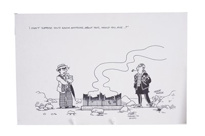 Lot 297 - Doctor Who comic artwork by Arthur Ranson