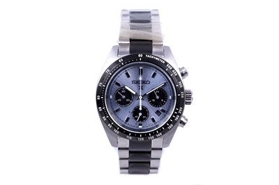 Lot 147 - A Seiko Prospex limited-edition stainless-steel chronograph wristwatch