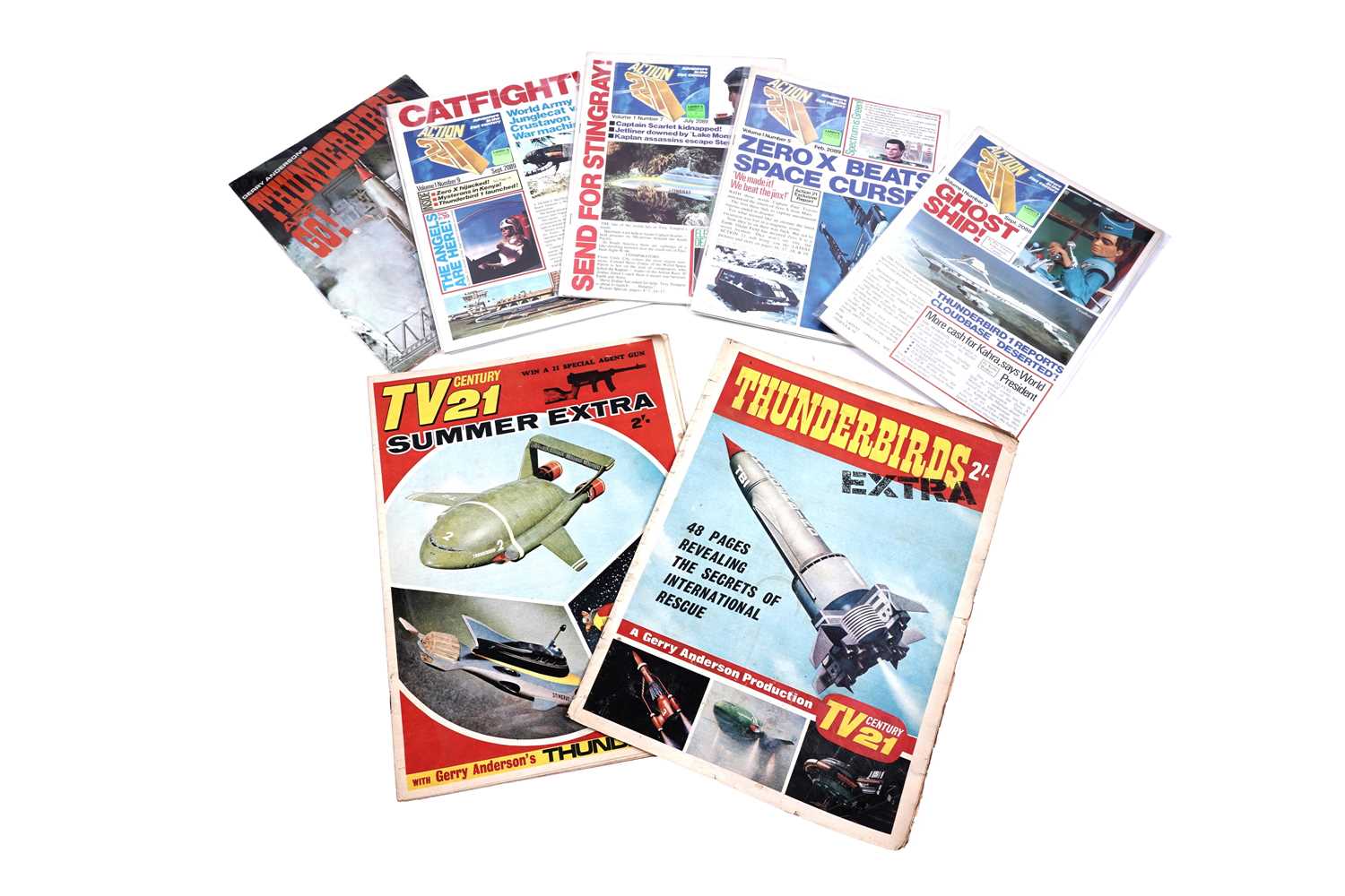 Lot 65 - Action 21 and Thunderbirds Comics