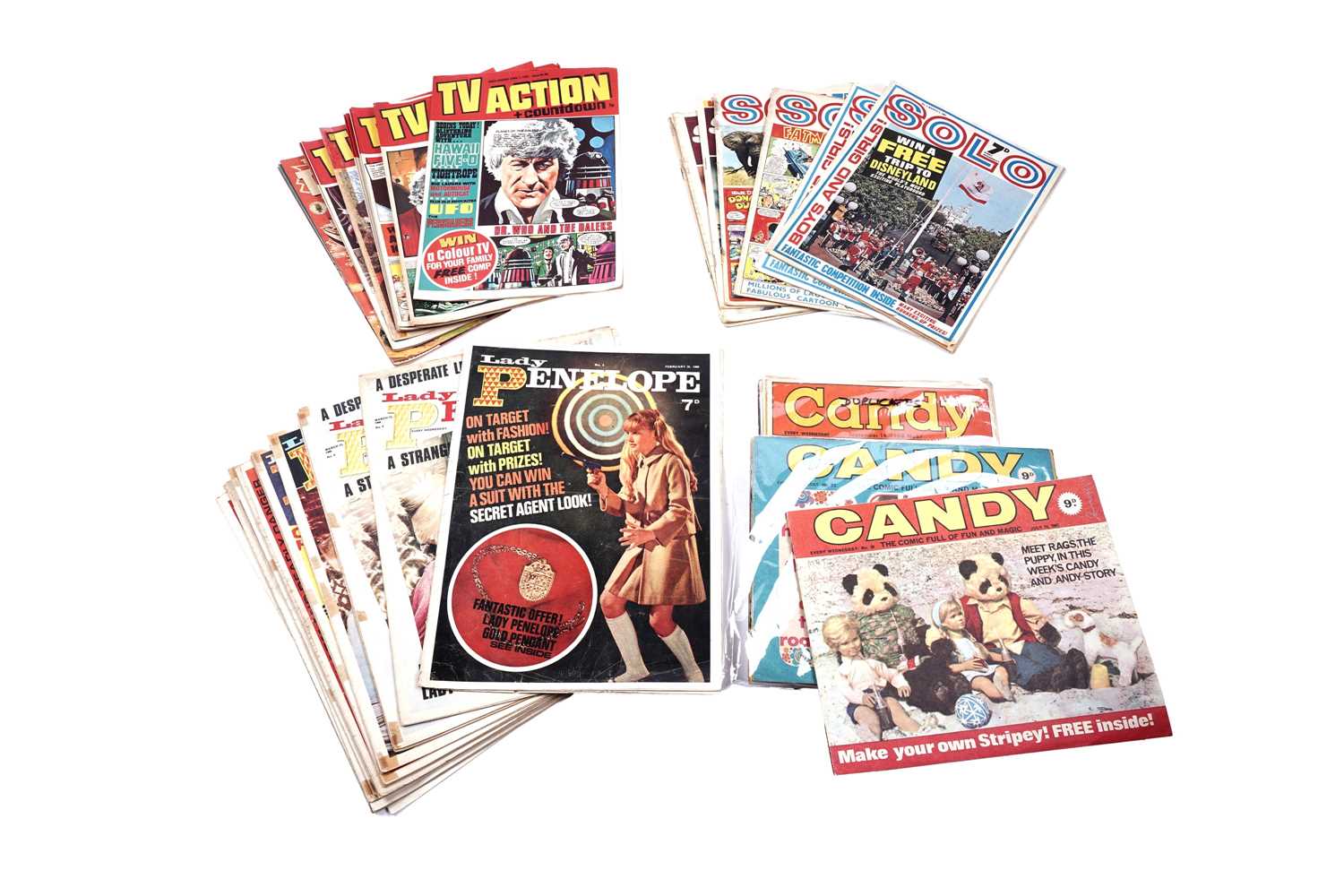Lot 69 - Lady Penelope, Candy, and other comics