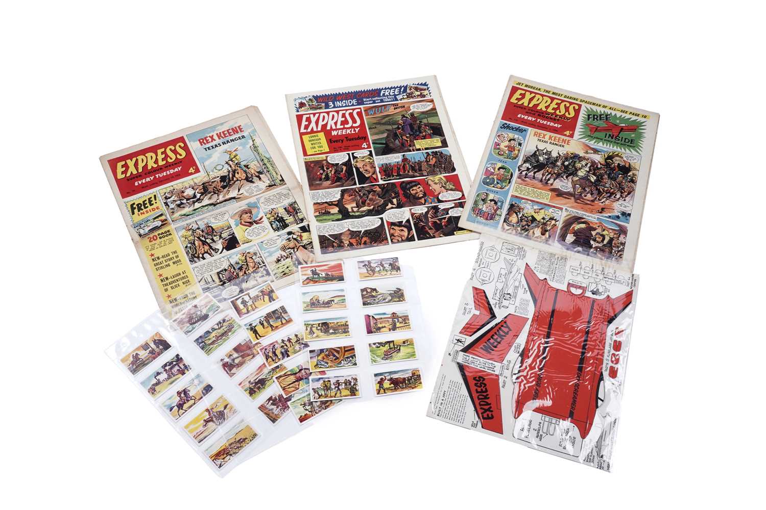 Lot 76 - Express Super Colour Weekly with giveaways
