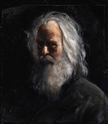 Lot 100 - Ignacio Trelis - Portrait of Leonardo da Vinci | oil