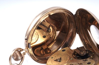 Lot 427 - Reid & Sons, Newcastle upon Tyne: an 18ct yellow gold cased half-hunter pocket watch