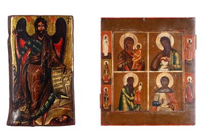 Lot 44 - Two modern Russian Icons