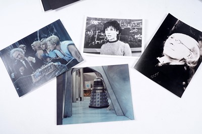 Lot 315 - A collection of First Doctor Who signed photographs; and a William Hartnell signature