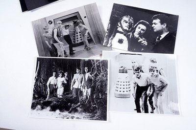Lot 315 - A collection of First Doctor Who signed photographs; and a William Hartnell signature