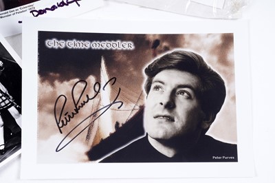 Lot 329 - A collection of Doctor Who William Hartnell era signed photograph