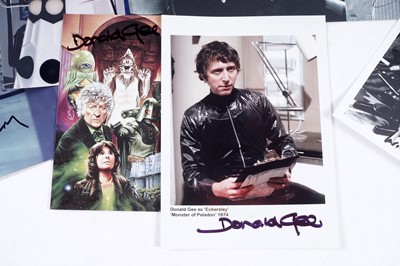 Lot 329 - A collection of Doctor Who William Hartnell era signed photograph