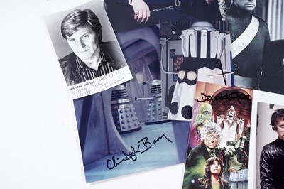 Lot 329 - A collection of Doctor Who William Hartnell era signed photograph