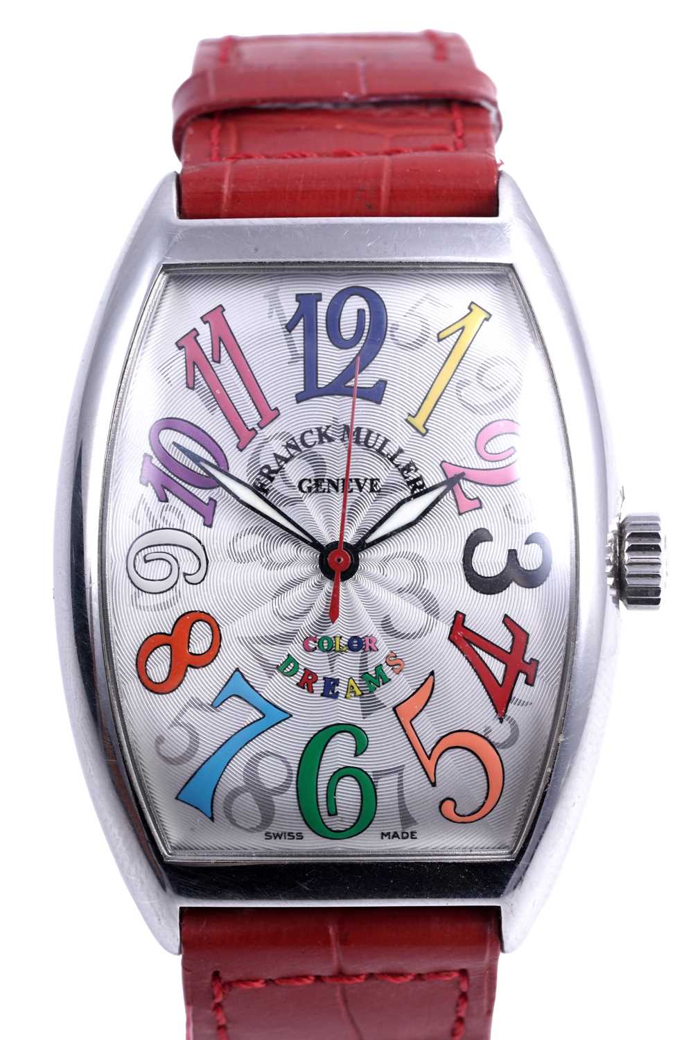 Lot 424 - Franck Muller Colour Dreams: a stainless steel cased automatic wristwatch