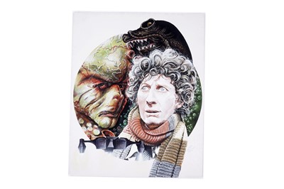 Lot 338 - Colin Howard - two Doctor Who artworks | gouache