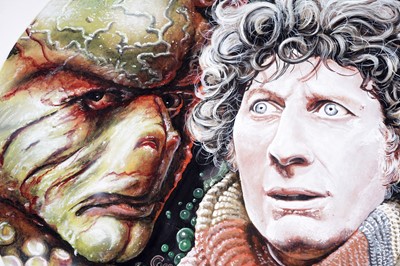 Lot 338 - Colin Howard - two Doctor Who artworks | gouache