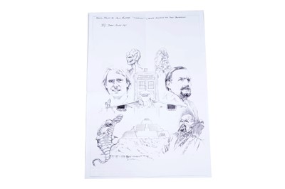 Lot 338 - Colin Howard - two Doctor Who artworks | gouache