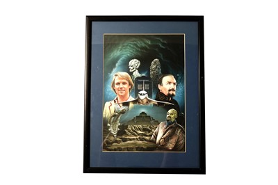Lot 338 - Colin Howard - two Doctor Who artworks | gouache