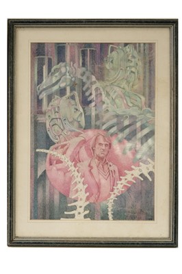 Lot 339 - Brian Hudd - Two Doctor Who artworks | pencil