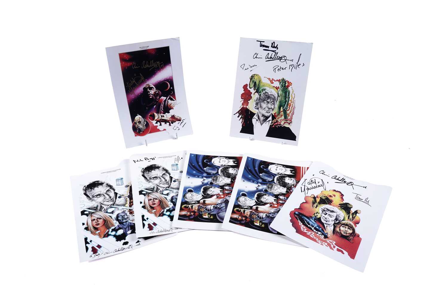 Lot 334 - Chris Achilleos - A collection of signed Doctor Who Prints | print