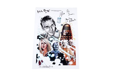 Lot 334 - Chris Achilleos - A collection of signed Doctor Who Prints | print