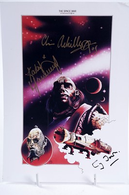 Lot 334 - Chris Achilleos - A collection of signed Doctor Who Prints | print