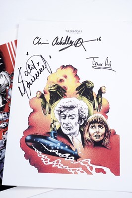 Lot 334 - Chris Achilleos - A collection of signed Doctor Who Prints | print