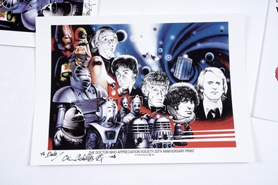 Lot 334 - Chris Achilleos - A collection of signed Doctor Who Prints | print