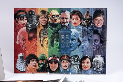 Lot 332 - A collection of Doctor Who prints and posters