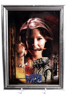 Lot 306 - A collection of Doctor Who signed graphic art