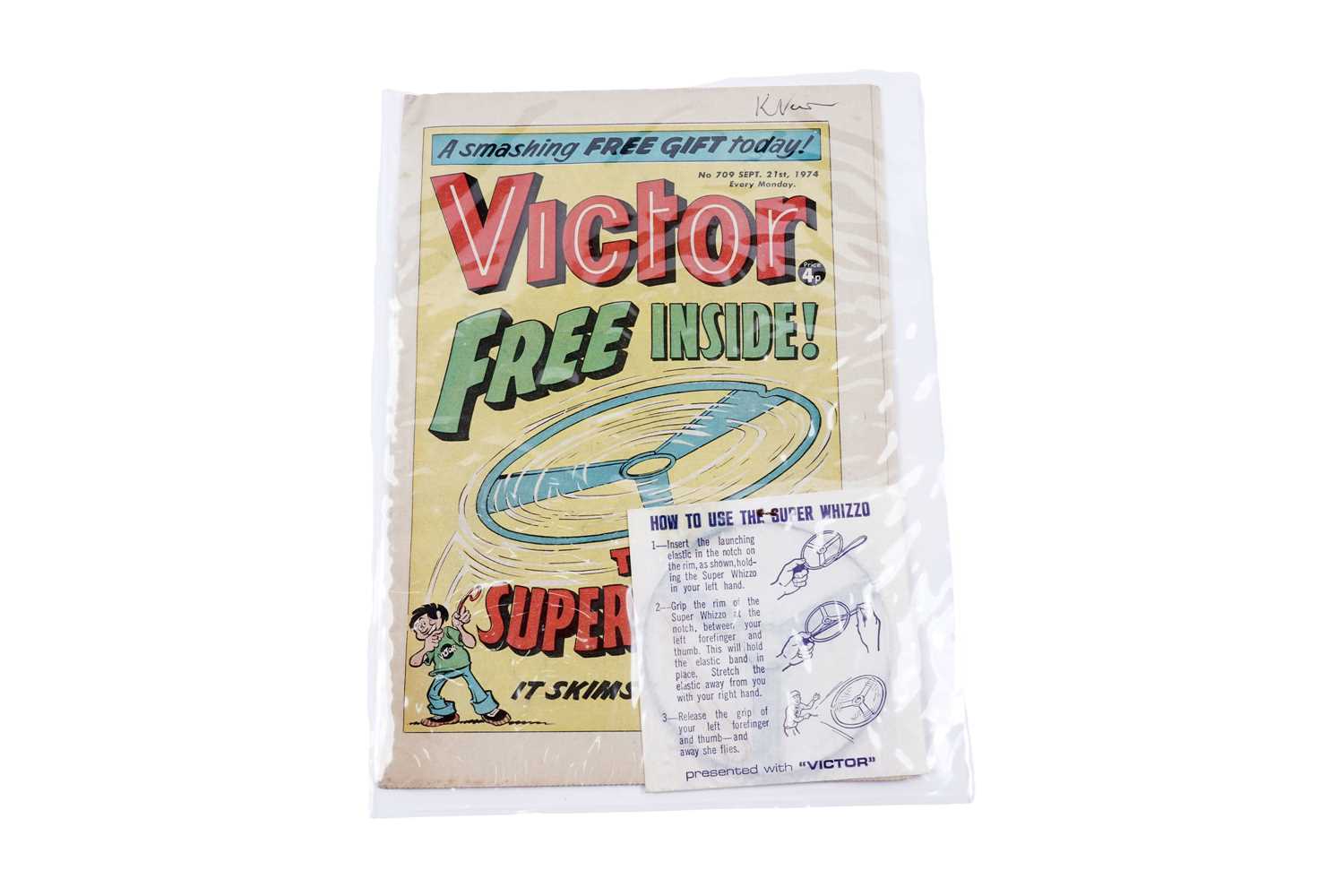 Lot 90 - The Victor No. 709, with giveaway