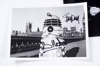 Lot 317 - A collection of Doctor Who signed photographs
