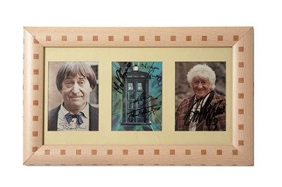Lot 317 - A collection of Doctor Who signed photographs