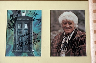 Lot 317 - A collection of Doctor Who signed photographs
