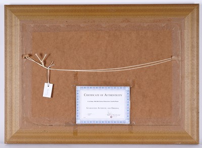 Lot 219 - Arthur Rowe - View of a Country House and Garden | watercolour
