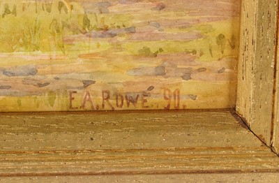 Lot 217 - Arthur Rowe - Corn stooks | watercolour