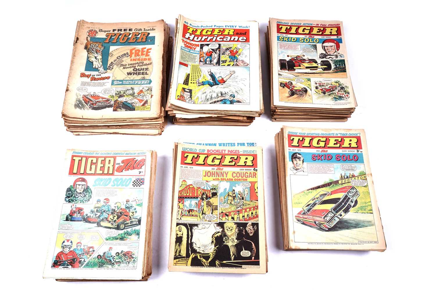 Lot 98 - Tiger and Hurricane, and later issues