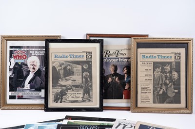 Lot 331 - A collection of Doctor Who printed material