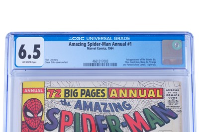 Lot Marvel Comics The Amazing Spider-Man Annual No. 1, CGC 6.5