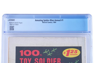 Lot Marvel Comics The Amazing Spider-Man Annual No. 1, CGC 6.5