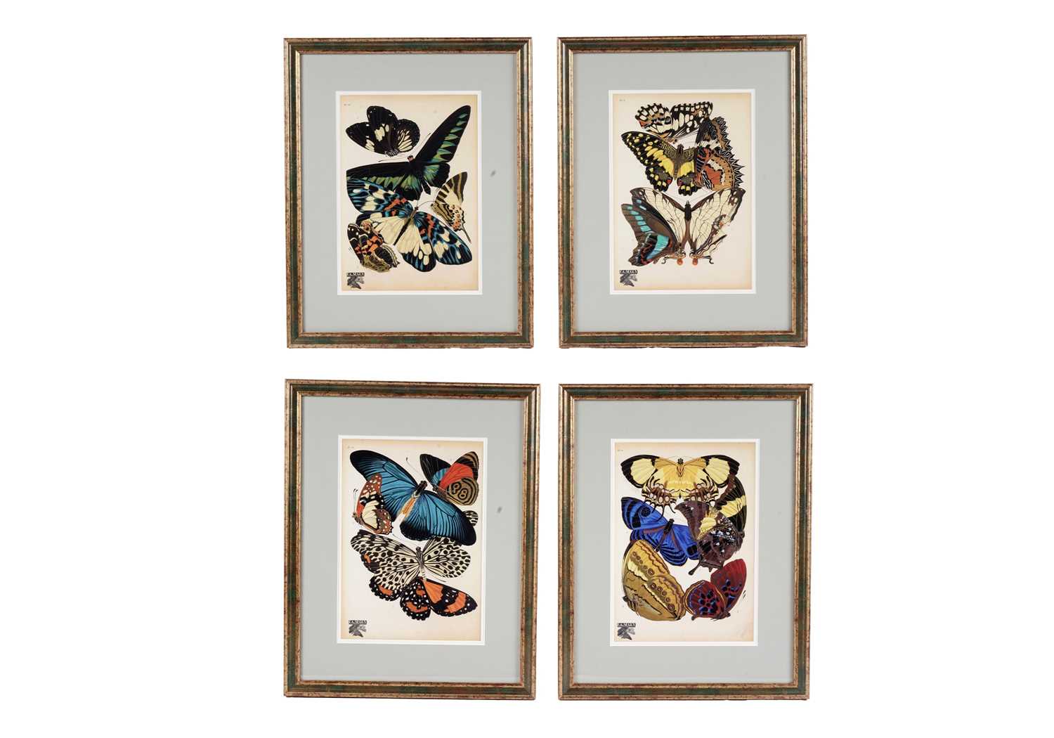 Lot 79 - After E.A. Seguy - Butterflies | lithographs