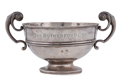 Lot 71 - A George V silver two handled cup