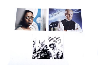 Lot 322 - A collection of Doctor Who signed photographs and pictures